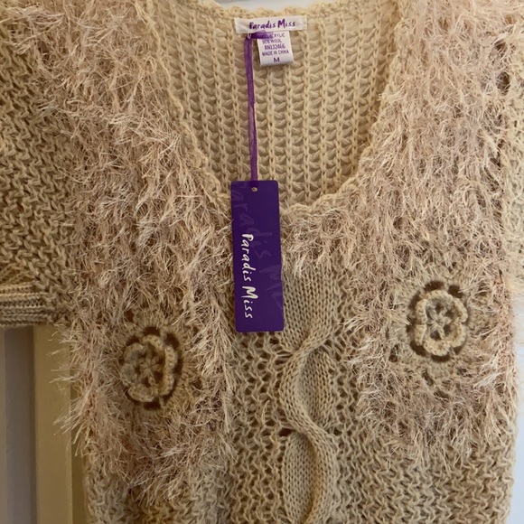 Beige sweater dress in size M - Picture 6 of 12